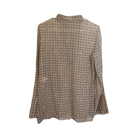 Gucci Horsebit Print Cotton Lawn Tunic Top - Picture 8 of 16